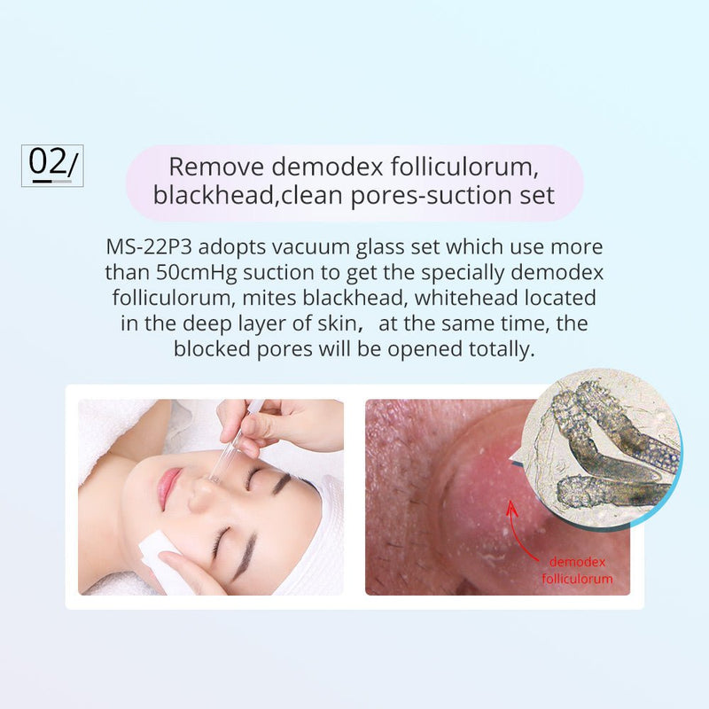 Facial Diamond Microdermabrasion Skin Firming Laser Eye Massage Beauty Equipment - myChway UK