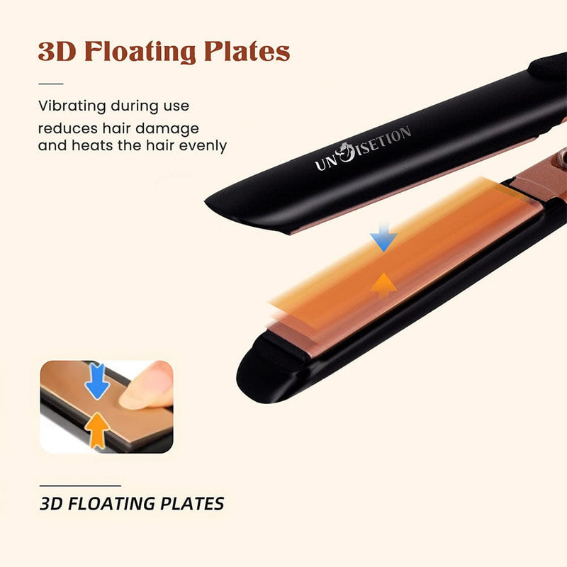 Flat Iron Hair Straighteners for Women with Negative Ion Hair Care - myChway UK