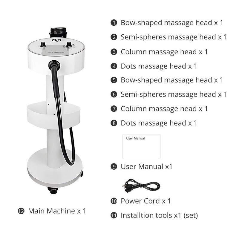 G5 Body Sculpting System With 8 Massaging Heads - myChway UK