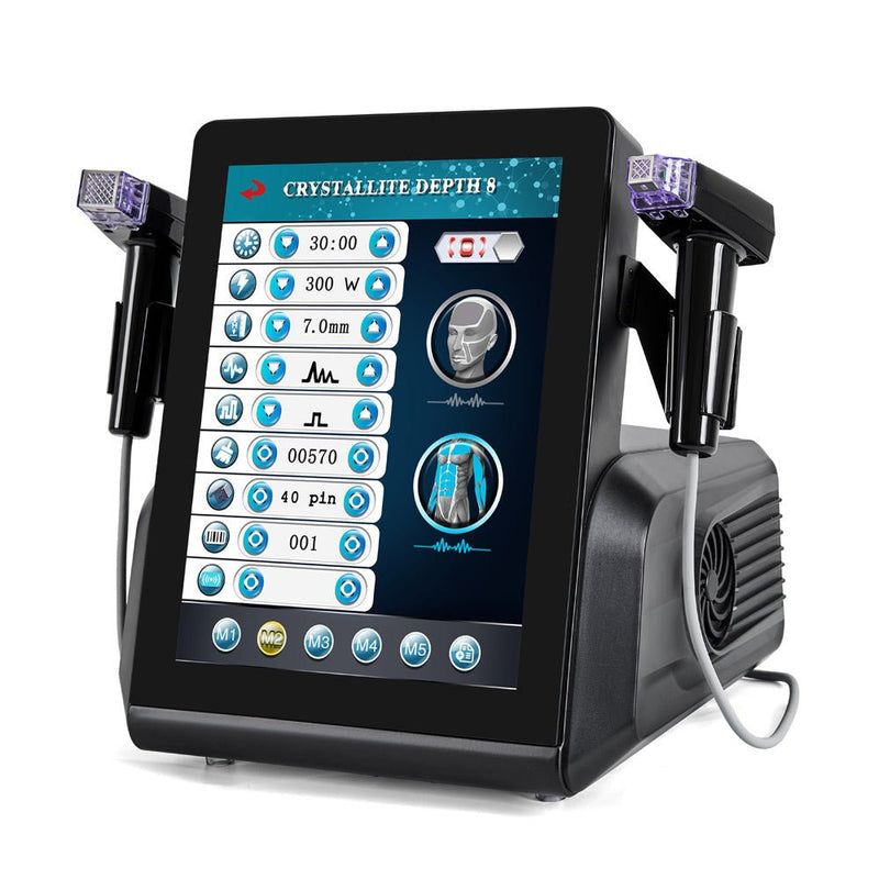 Gold Fractional RF Microcrystalline Microneedling Machine Anti - aging - myChway UK