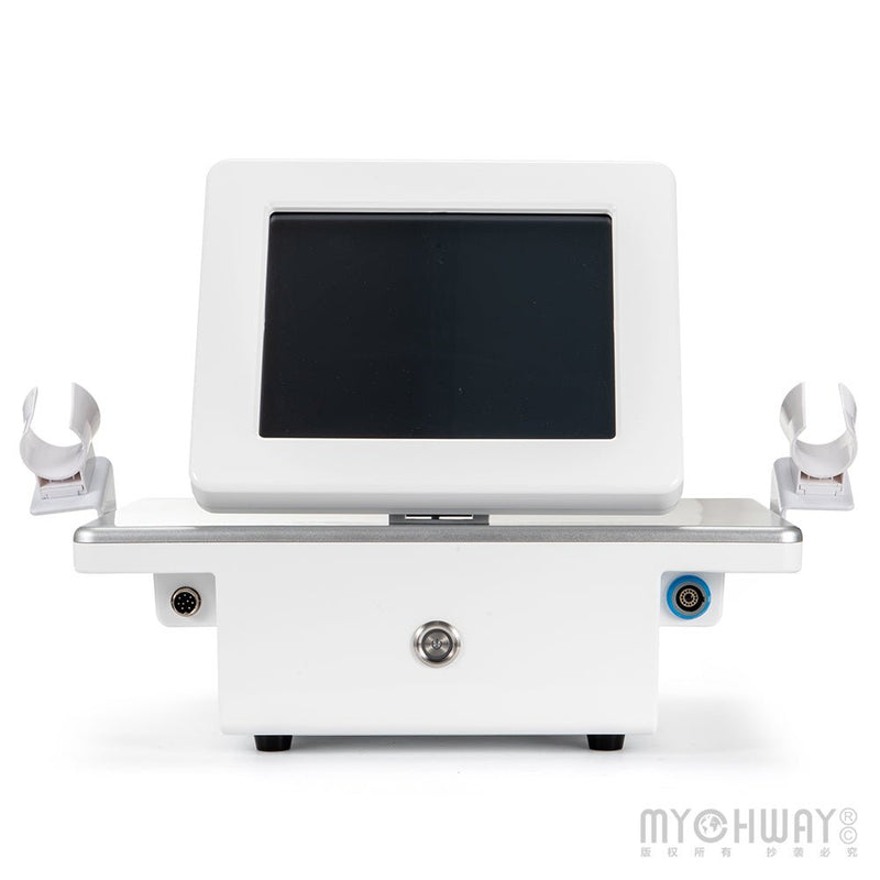 Gold Micro Crystal RF Machine Cold Hammer Skin Tightening Pore Refining For Spa - myChway UK