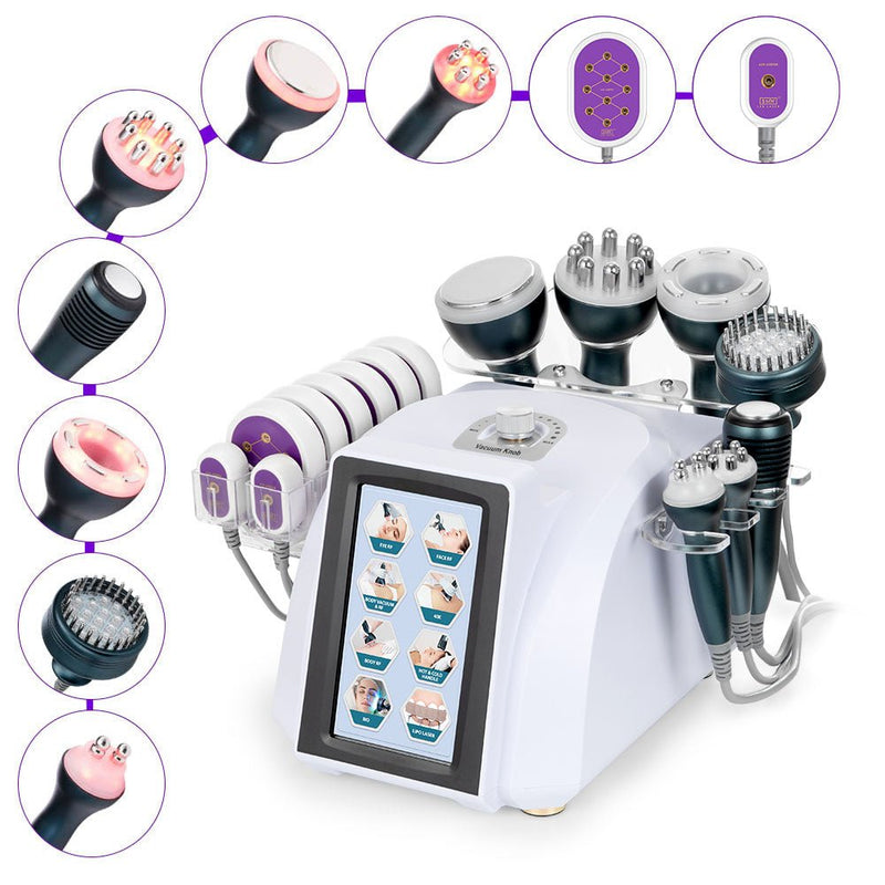 Hot Seller Vacuum Ultrasonic Cavitation 9 IN 1 Radio Frequency Machine For Body Slimming Skin Care - myChway UK