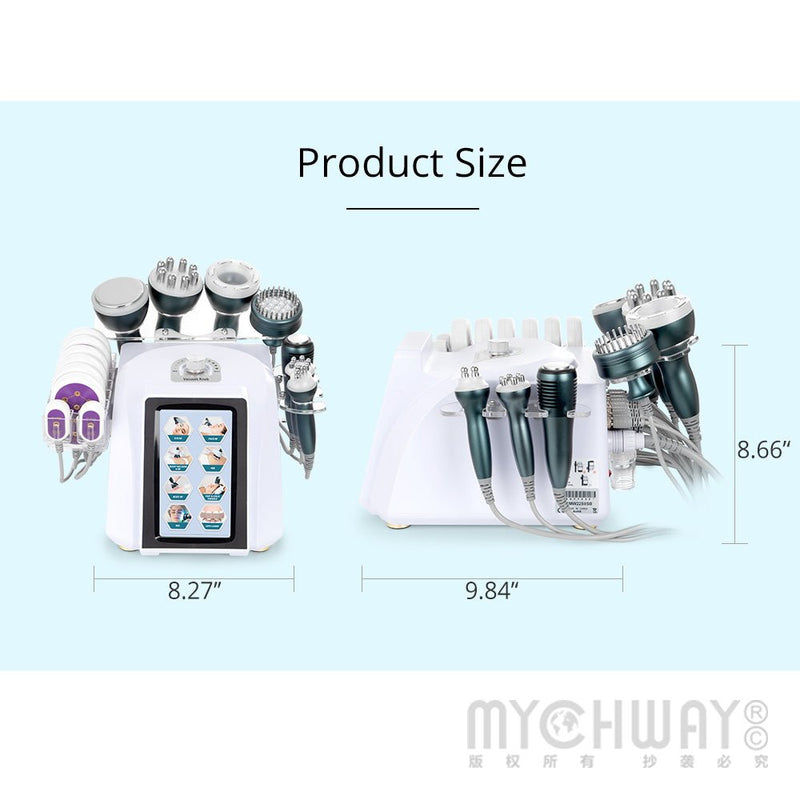 Hot Seller Vacuum Ultrasonic Cavitation 9 IN 1 Radio Frequency Machine For Body Slimming Skin Care - myChway UK