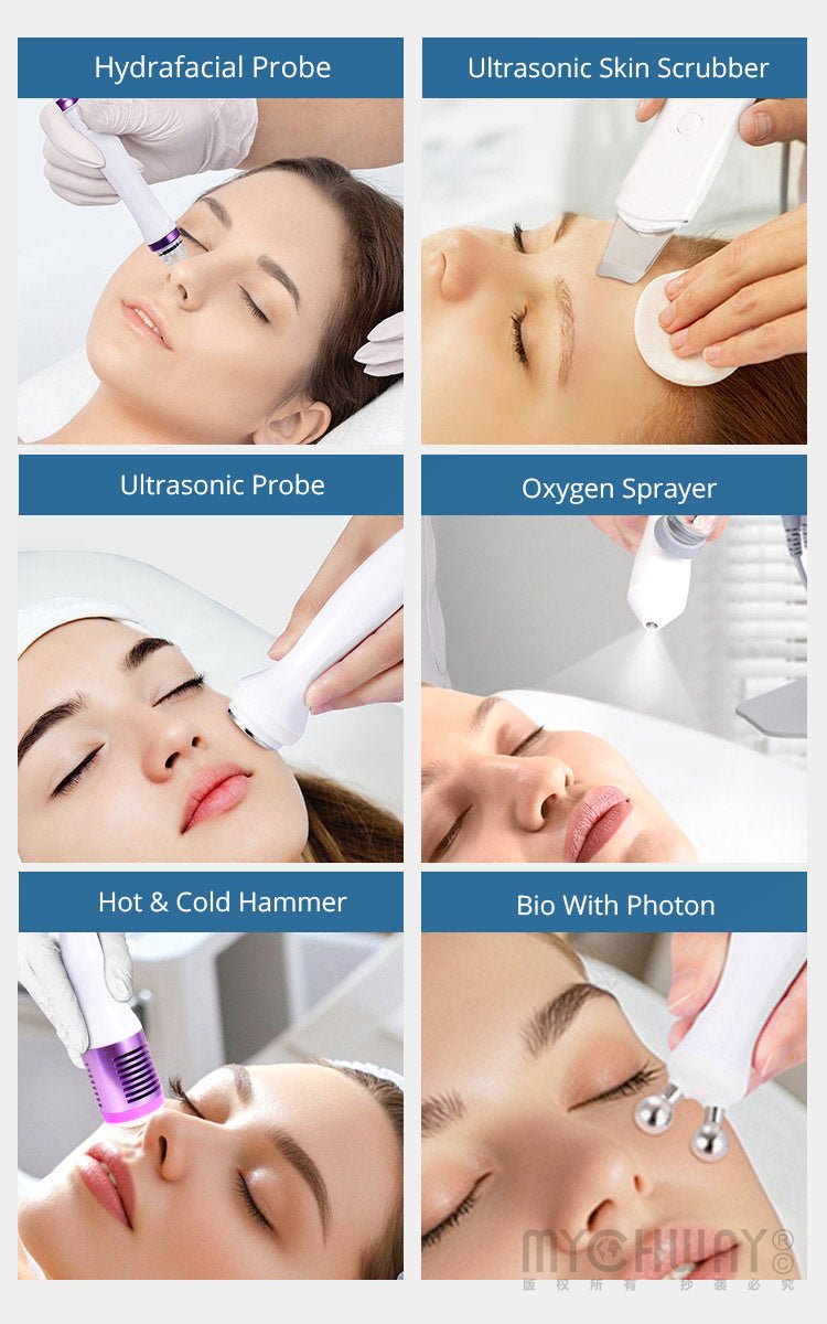 Hydrofacial Treatment Machine Home and Beauty Salons Use - myChway UK
