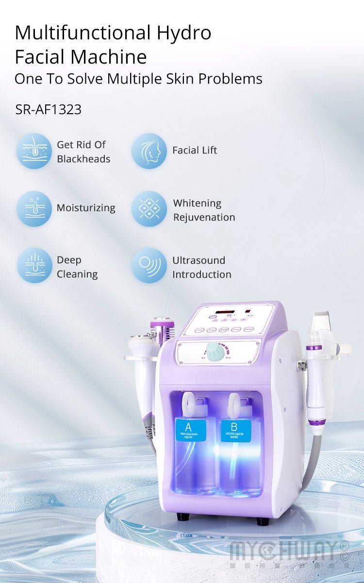 Hydrofacial Treatment Machine Home and Beauty Salons Use - myChway UK