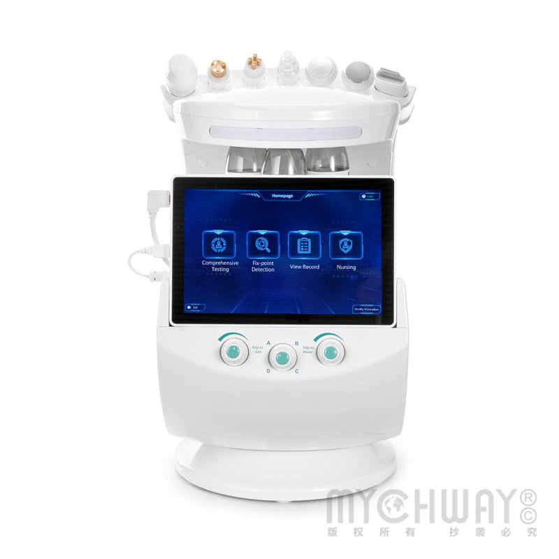 Intelligent Hydration Facial Ultrasonic RF Oxygen Facial Machine - myChway UK