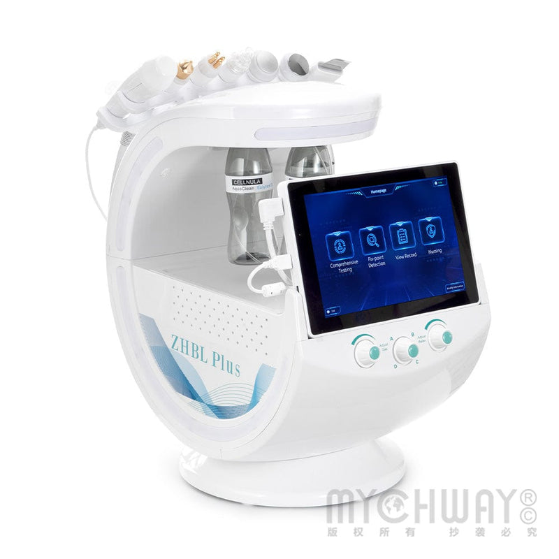 Intelligent Hydration Facial Ultrasonic RF Oxygen Facial Machine - myChway UK