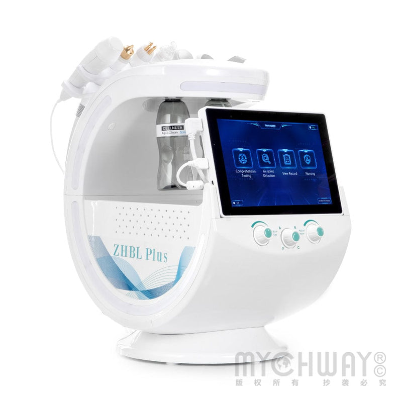Intelligent Hydration Facial Ultrasonic RF Oxygen Facial Machine - myChway UK