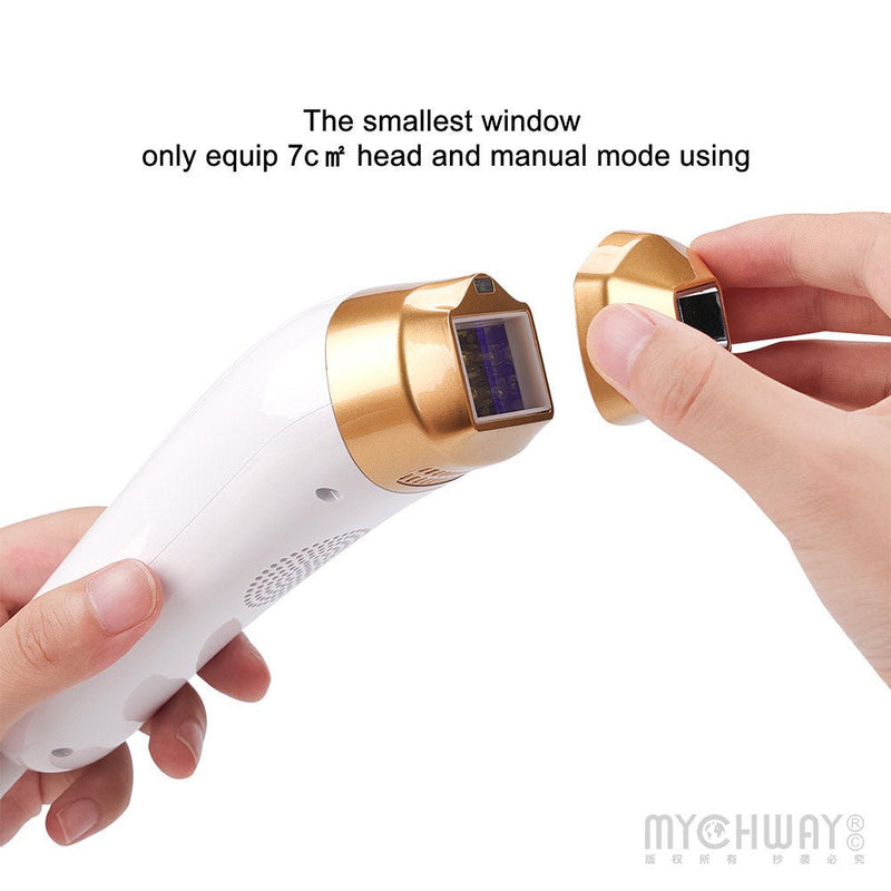 IPL Hair Removal Device With 3 Light Head 10 Energy Level 3 Mode SkinRecognition - myChway UK