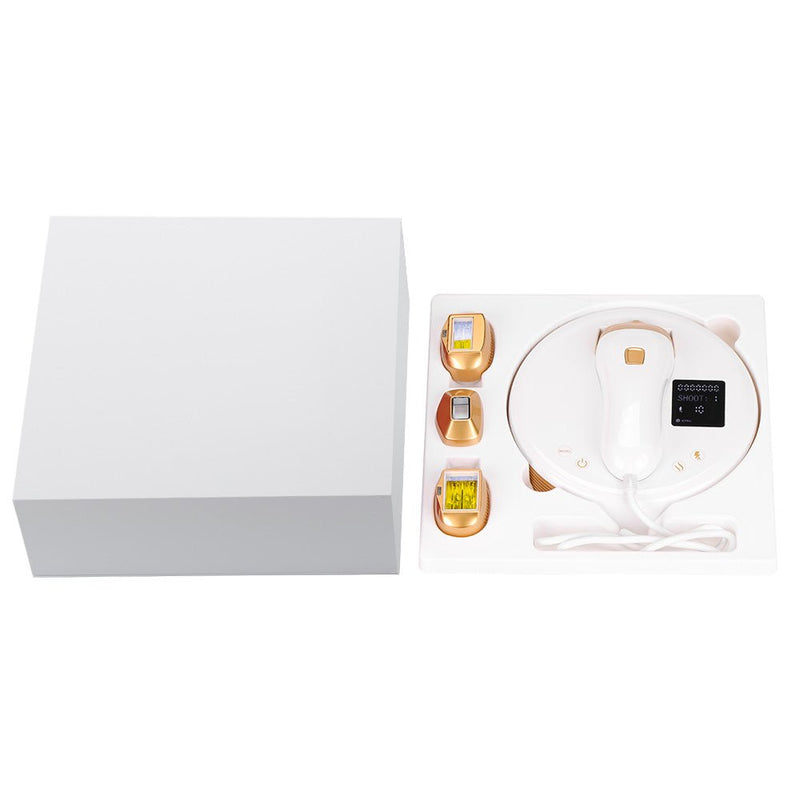 IPL Hair Removal Device With 3 Light Head 10 Energy Level 3 Mode SkinRecognition - myChway UK
