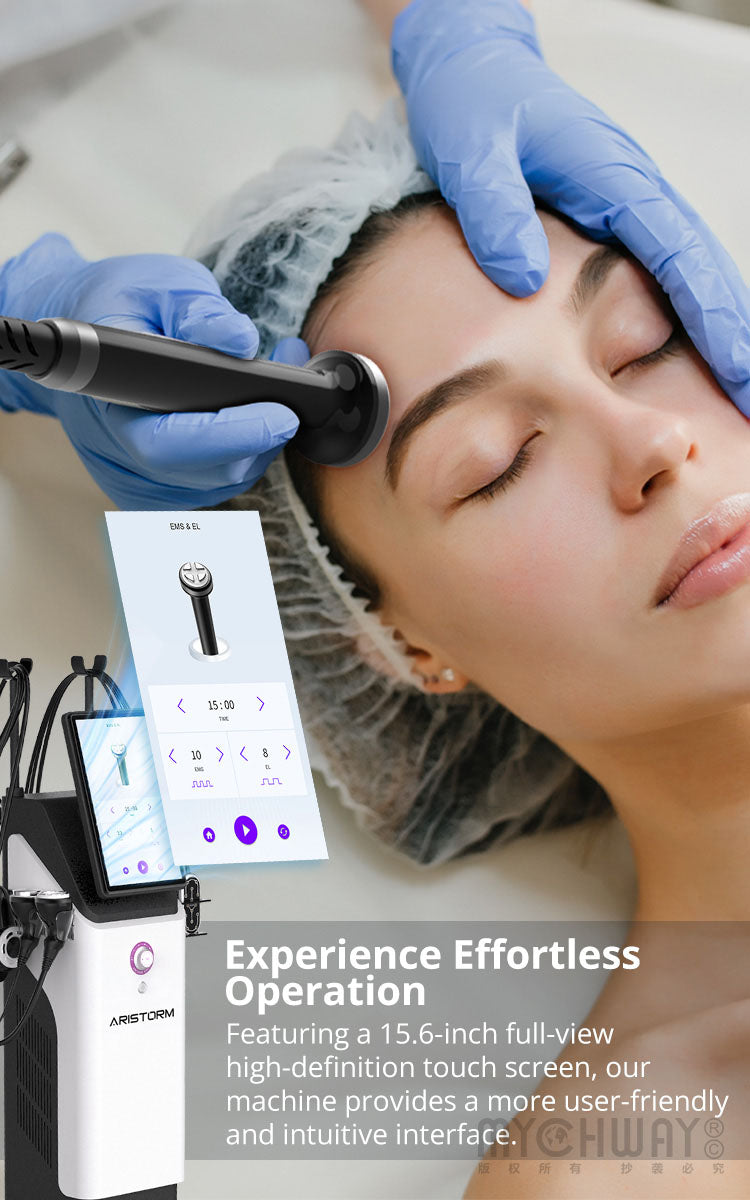 Aristorm Stand 7-in-1 S Shape Machine For Body Contouring & Anti-Aging 30K 50k Cavitation MachineSPA Use