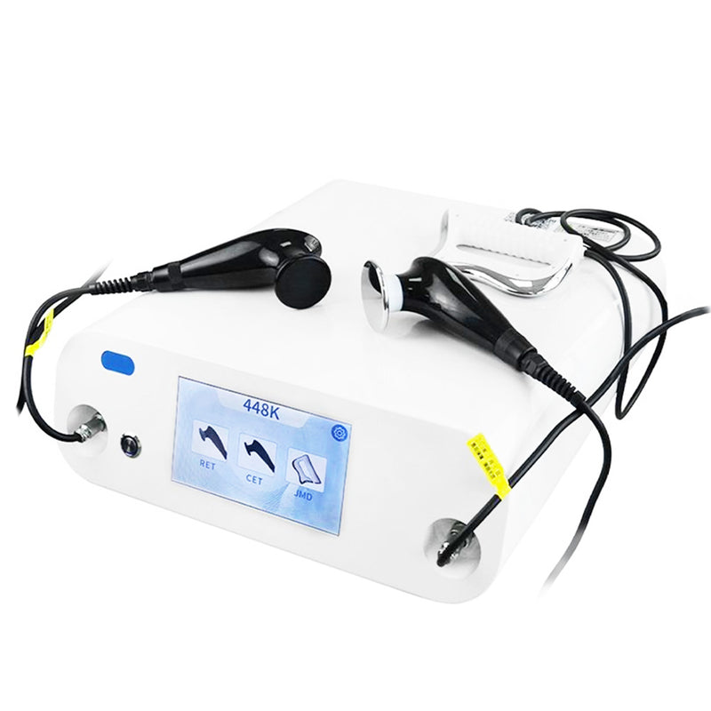 3 In 1 TECAR Therapy Machine With 448k CET RET Probes For Physiotherapy