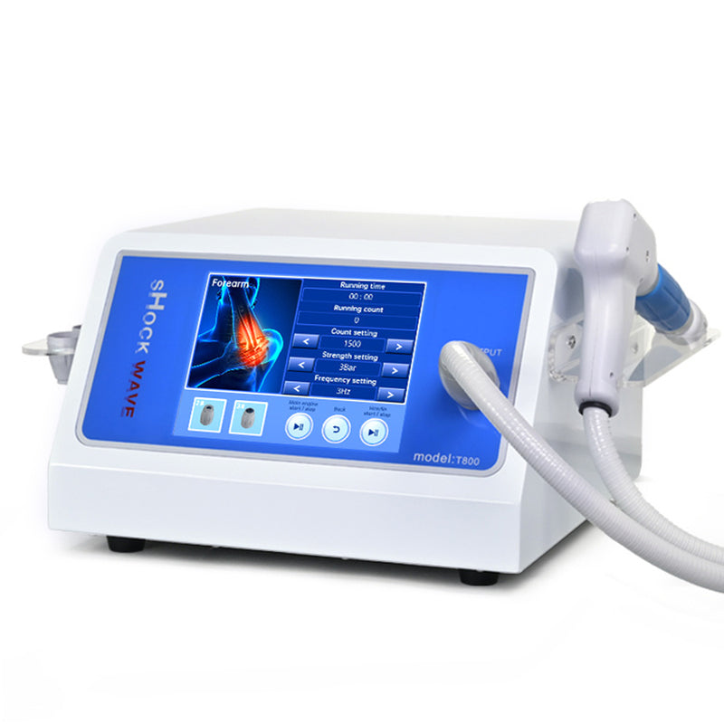 Shockwave Therapy Machine With 5 Working Head For Pain Relief, Repair, Healing
