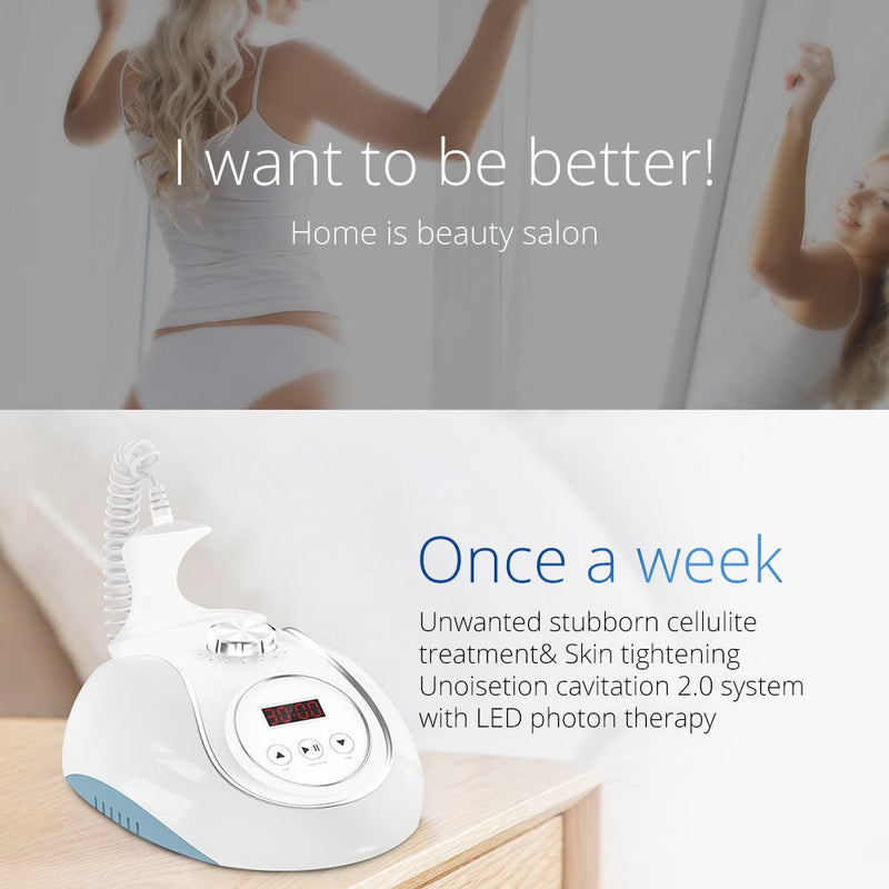 Mini Unoisetion Cavitation 2.0 Body Sculpting Device For Home Use - myChway UK