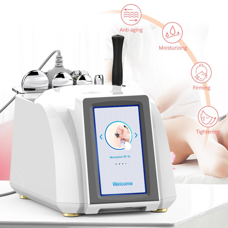 Monopolar RF Radio Frequency Skin Tightening RF Face Lift Treatment 4Tips Device - myChway UK