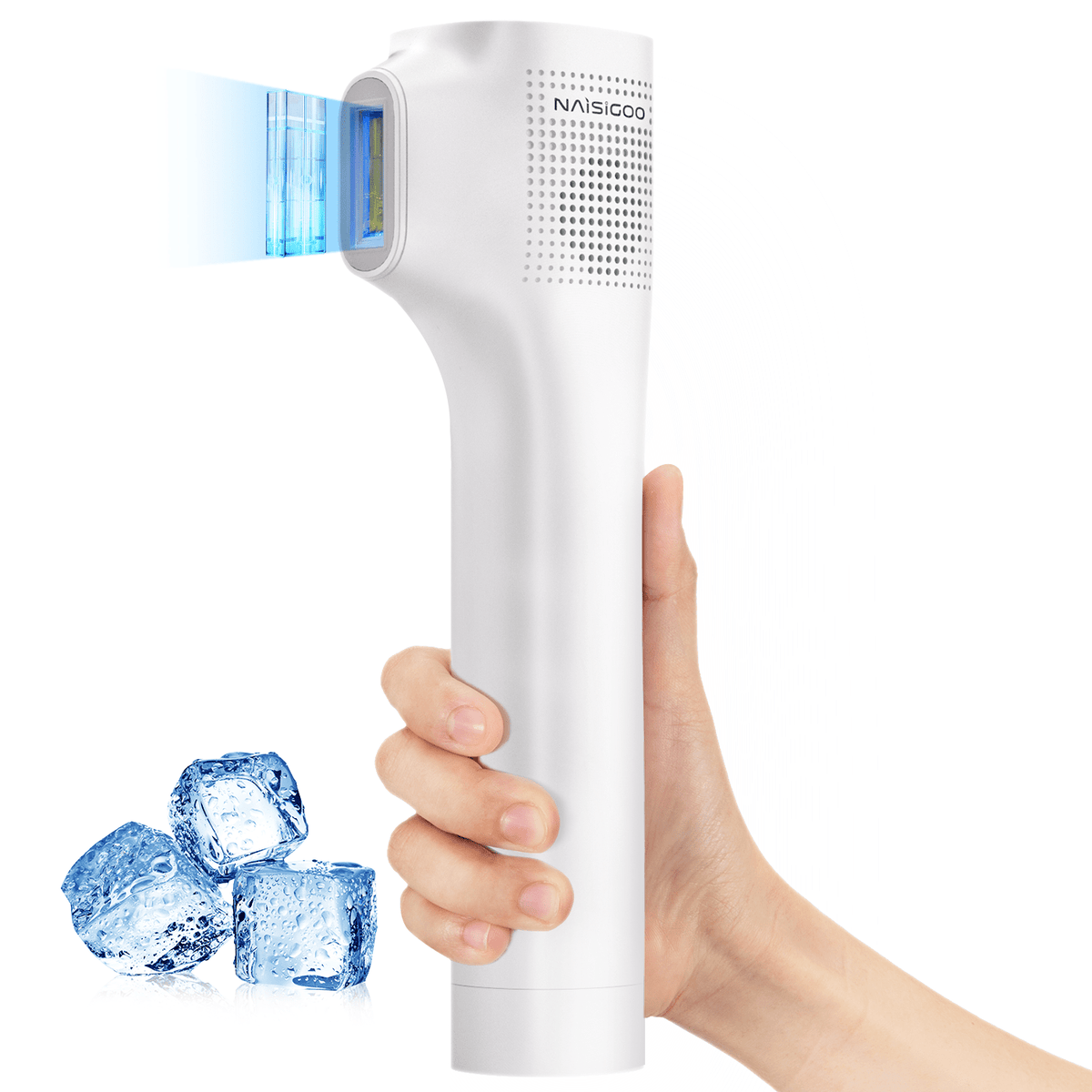 NAISIGOO IPL Hair Removal Device Sapphire Ice Cooling