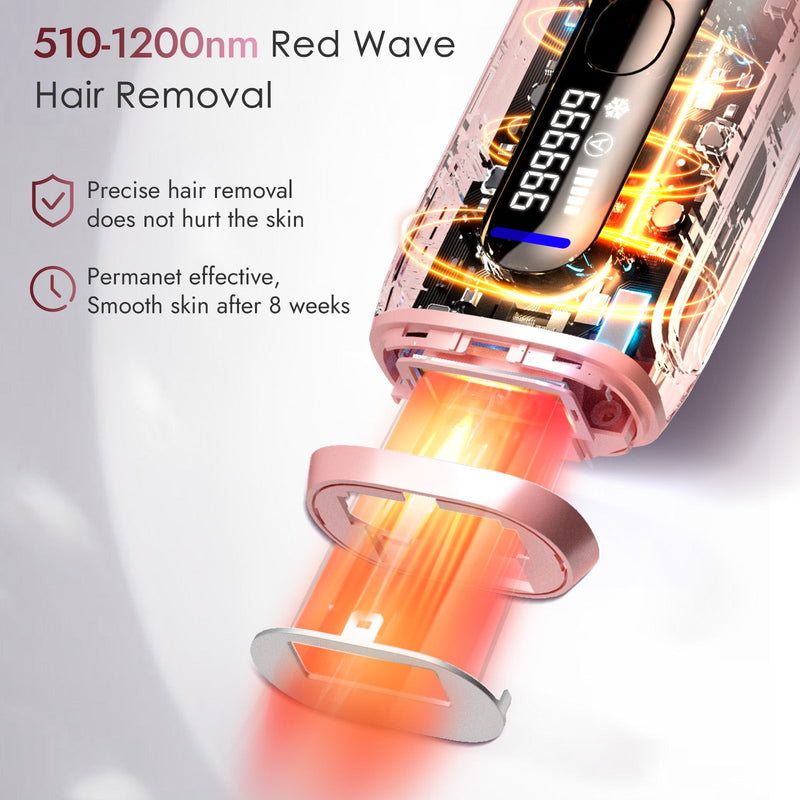 NAISIGOO Pink IPL Hair Removal Device - myChway UK