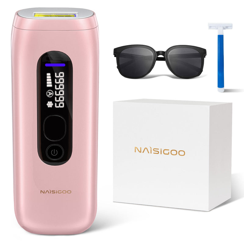 NAISIGOO Pink IPL Hair Removal Device - myChway UK