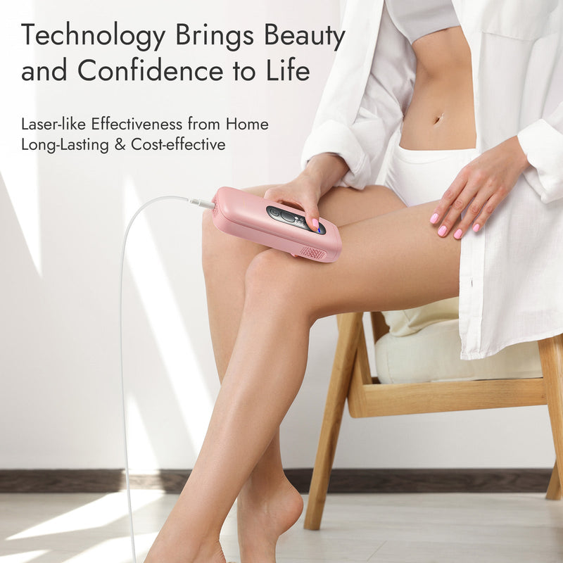NAISIGOO Pink IPL Hair Removal Device - myChway UK