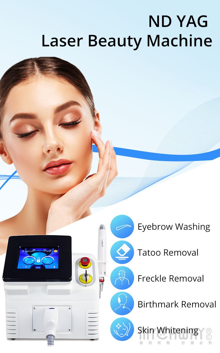 ND YAG Picosure Laser Beauty Machine Tattoo Removal Skin Whitening For Spa Use - myChway UK