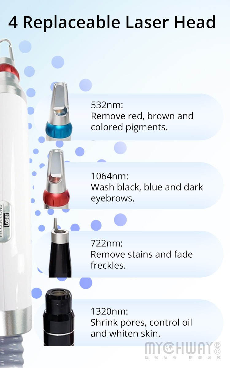ND YAG Picosure Laser Beauty Machine Tattoo Removal Skin Whitening For Spa Use - myChway UK