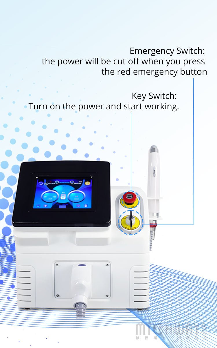 ND YAG Picosure Laser Beauty Machine Tattoo Removal Skin Whitening For Spa Use - myChway UK