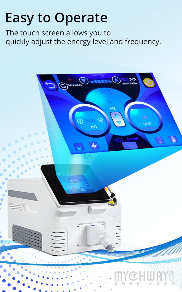 ND YAG Picosure Laser Beauty Machine Tattoo Removal Skin Whitening For Spa Use - myChway UK