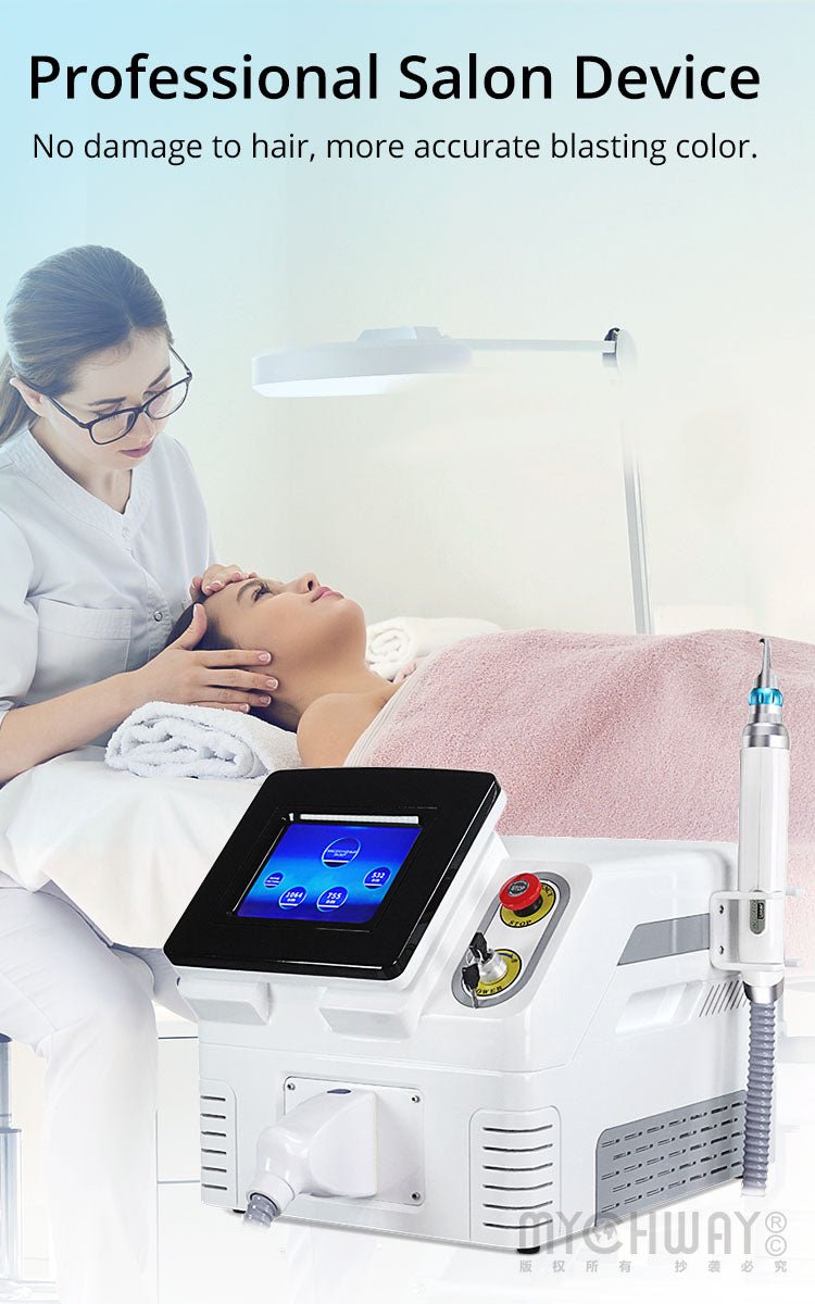 ND YAG Picosure Laser Beauty Machine Tattoo Removal Skin Whitening For Spa Use - myChway UK