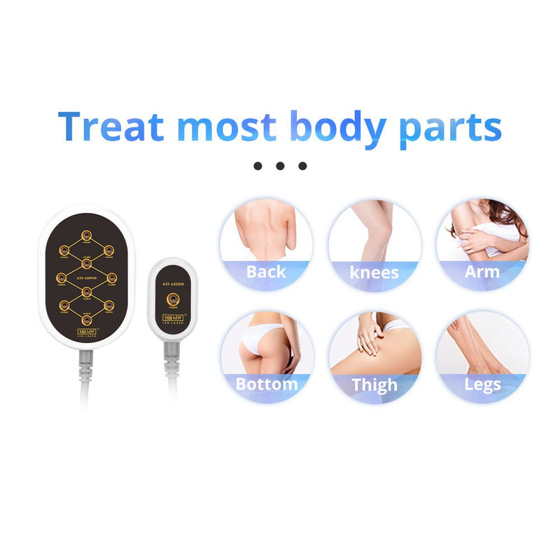 New 635NM 650NM LED Laser 160MW Slimming Machine 8 Big 4 Small Pads Machine - myChway UK