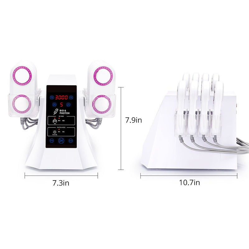 New 635NM 650NM LED Laser 160MW Slimming Machine 8 Big 4 Small Pads Machine - myChway UK