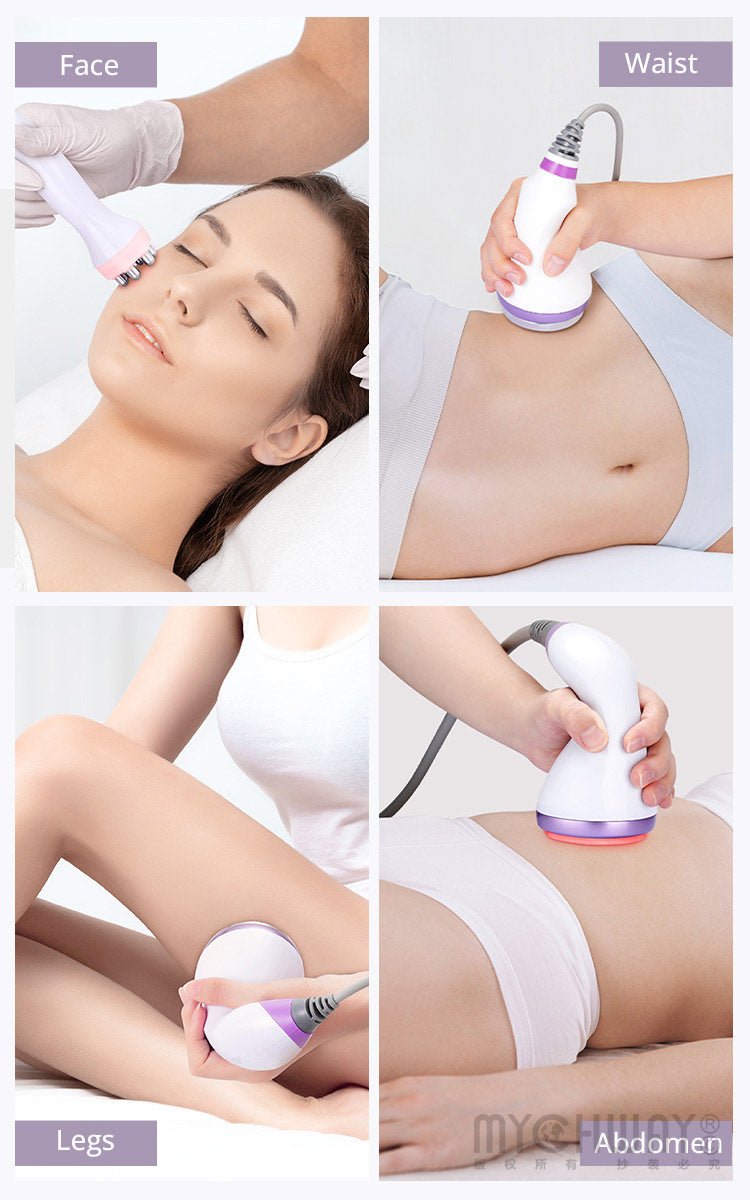 New Design Ultrasonic 8 In 1 40K Cavitation RF Body Building Facial Spa Machine - myChway UK