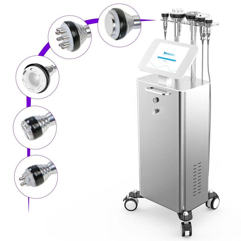 New Stand 5in1 Unoisetion Cavitation 2.0 3D Smart Vacuum RF Body Slimmin Machine - myChway UK