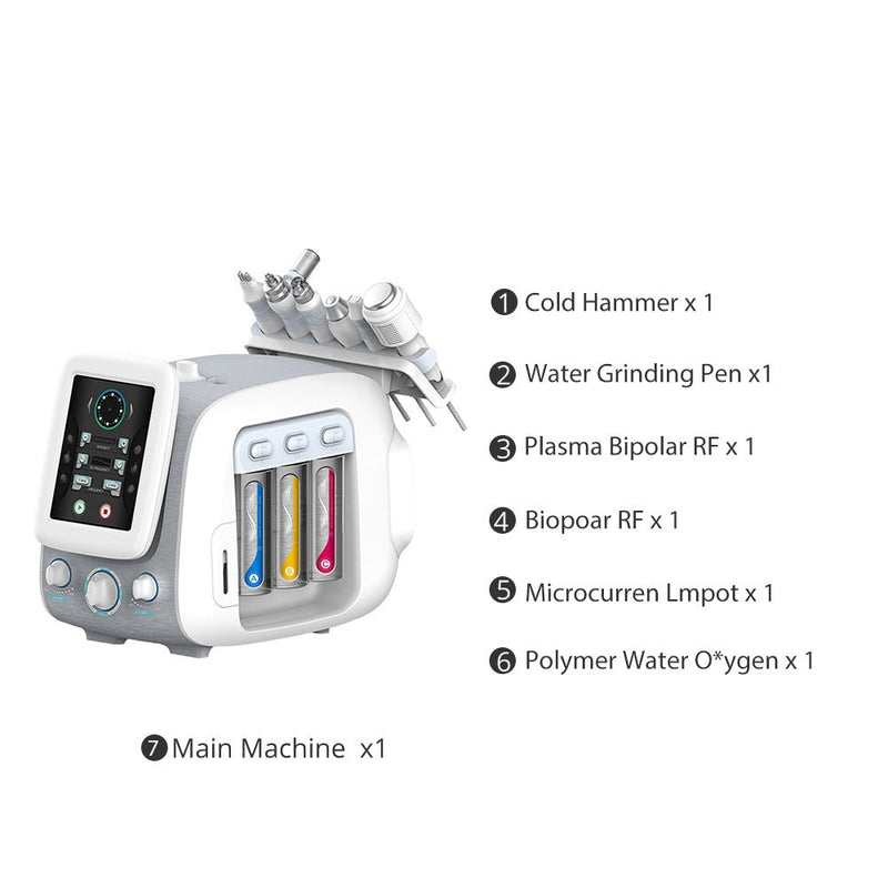 Newest H2 O2 Hydro Dermabrasion Heat Water Plasma Skin Nano Facial Machine - myChway UK