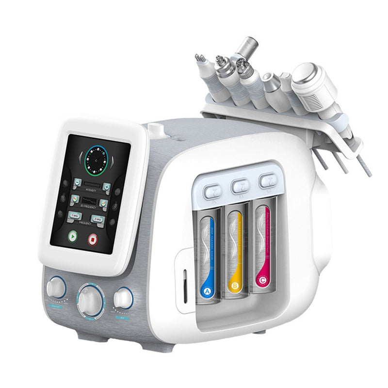 Newest H2 O2 Hydro Dermabrasion Heat Water Plasma Skin Nano Facial Machine - myChway UK