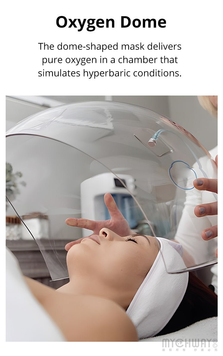 O2toDerm Facial Care Machine With Oxygen & Anion Therapy For Skin Rejuvenation - myChway UK