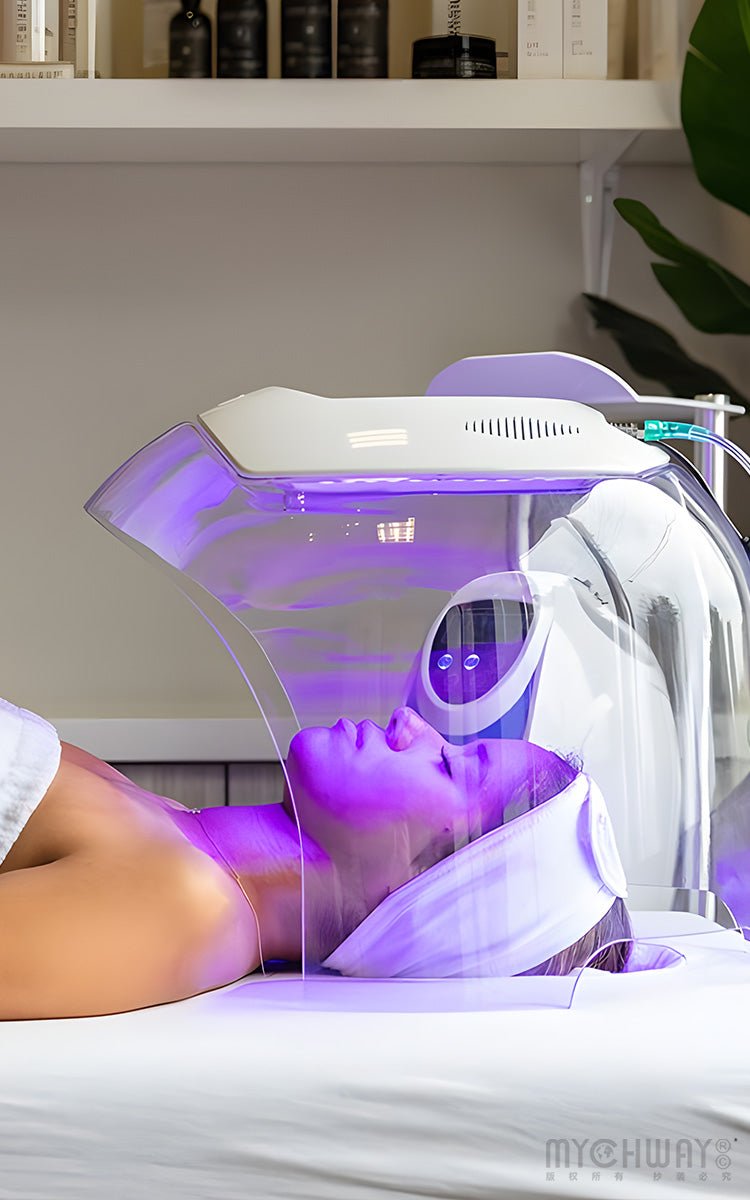 O2toDerm Facial Care Machine With Oxygen & Anion Therapy For Skin Rejuvenation - myChway UK