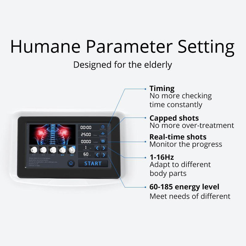 Pain Relief Portable Shock Wave Device ED Treatment Massage - myChway UK