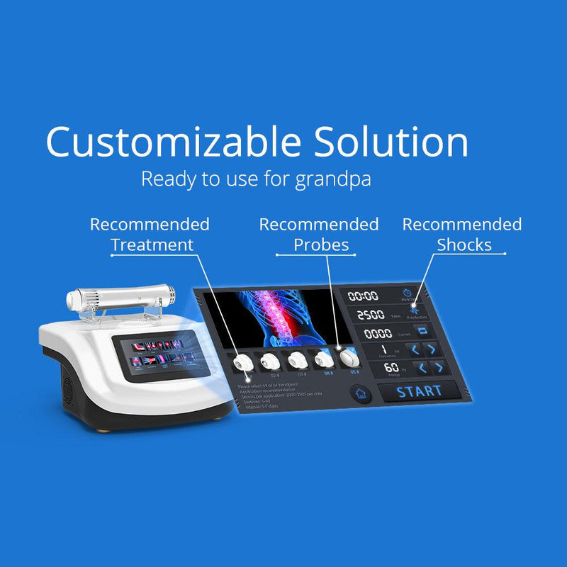 Pain Relief Portable Shock Wave Device ED Treatment Massage - myChway UK