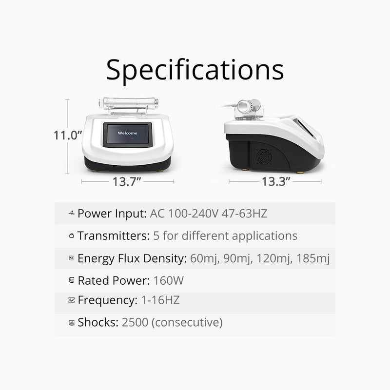 Pain Relief Portable Shock Wave Device ED Treatment Massage - myChway UK