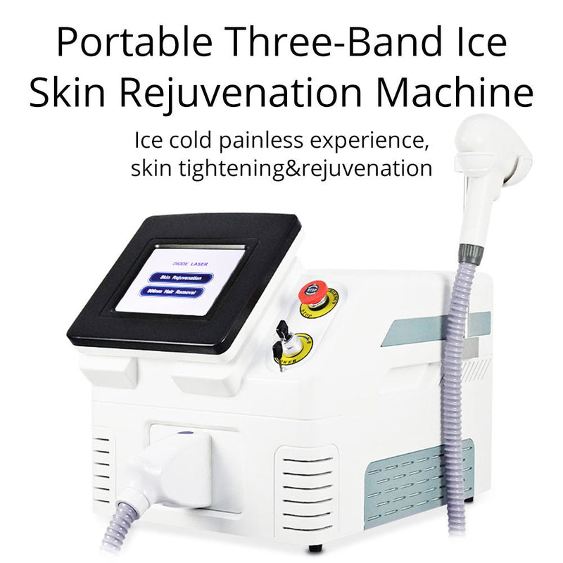 Portable 808nm Wavelength Semicondu Laser Hair Removal Skin Rejuvanation Machine - myChway UK