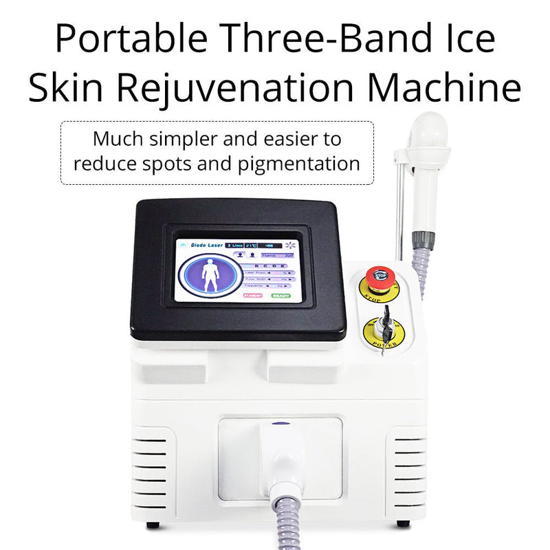 Portable 808nm Wavelength Semicondu Laser Hair Removal Skin Rejuvanation Machine - myChway UK