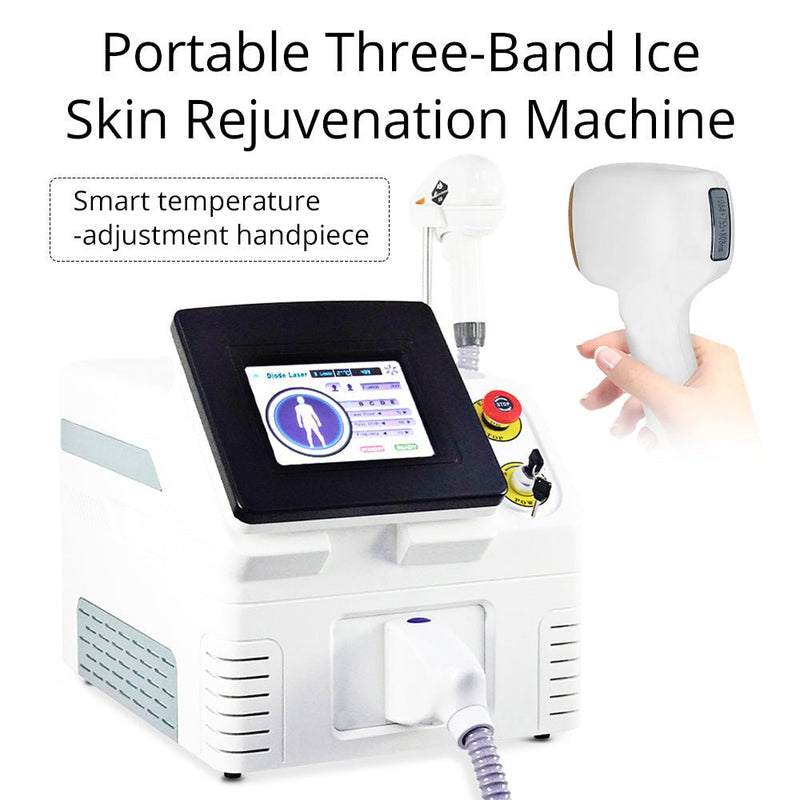 Portable 808nm Wavelength Semicondu Laser Hair Removal Skin Rejuvanation Machine - myChway UK