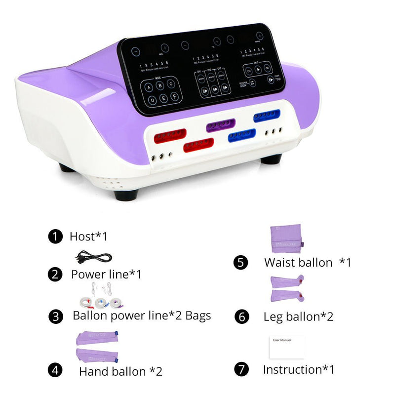 Pressotherapy Detox Body Slimming Lymph Drainage Anti Age Infrared Sauna Blanket Machine - myChway UK