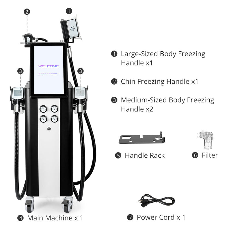 Pro Body Freezing Machine With 4 Freezing Applicators For Body & Chin Sculpting - myChway UK