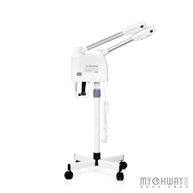 Pro Hot&Cold Ozone Vaporizer Facial Steamer Skin Rejuvenation Beauty Machine - myChway UK