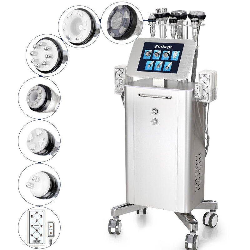 Professional 30K Cavitation 2.5 Vaccum RF 160MW Lipo Laser Body Slimming Stand Machine - myChway UK