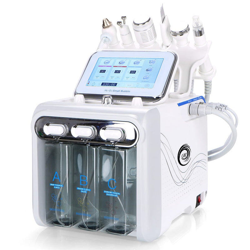 Professional 6 - in - 1 Hydradermabrasion Facial System for Beauty Salons - myChway UK