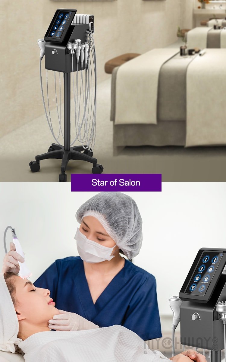 Professional 9 - in - 1 40k Lipo Cavitation Body Sculpting & Facial Care Machine - myChway UK