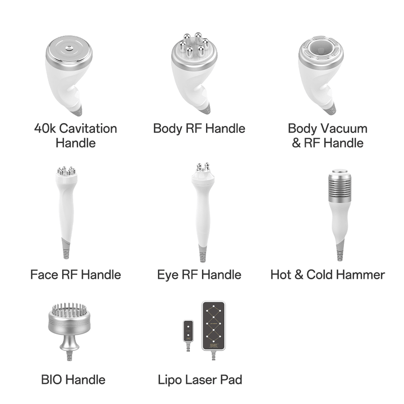 Professional 9 - in - 1 40k Lipo Cavitation Body Sculpting & Facial Care Machine - myChway UK