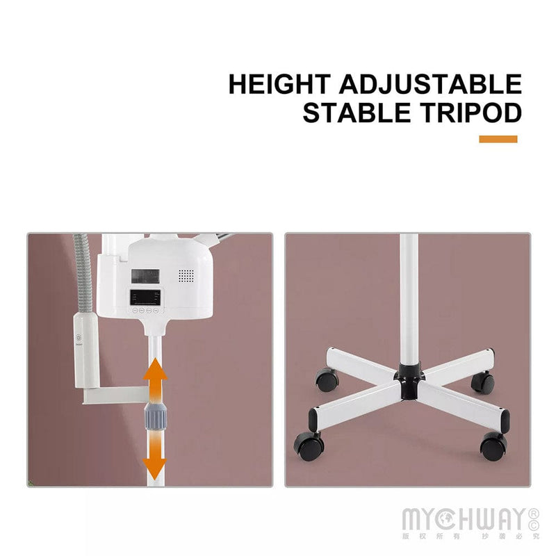 Professional Facial Steamer with UV Ozone and Magnifier - myChway UK